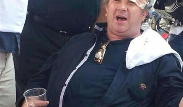 Kerum si zalijepio pršut na glavu, foto: Facebook Splitski đir / Ostale fotografije Facebook Splitski đir (Foto)