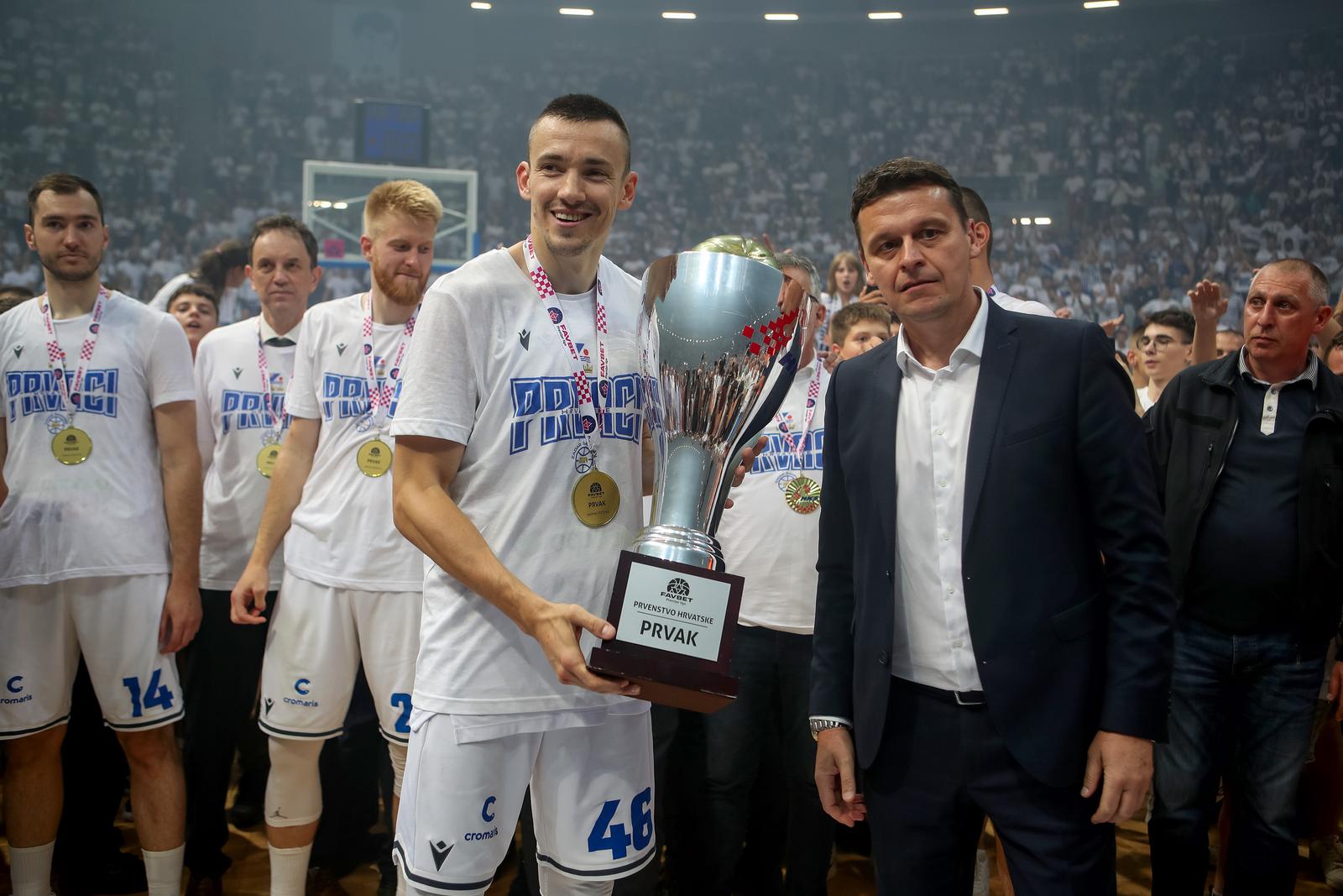 Košarkaši Zadra peti put u povijesti prvaci Hrvatske