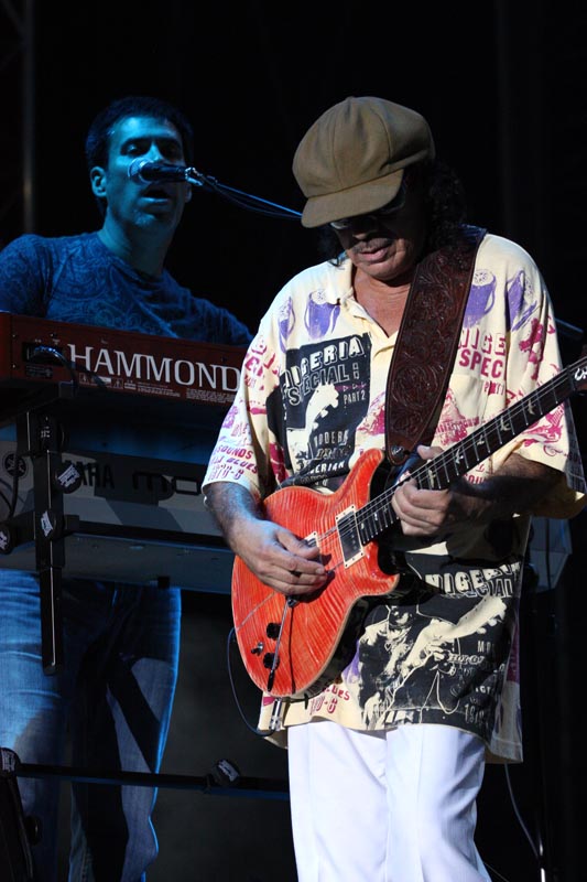 Carlos Santana na RADAR festivalu (foto: Filip Plazonić)