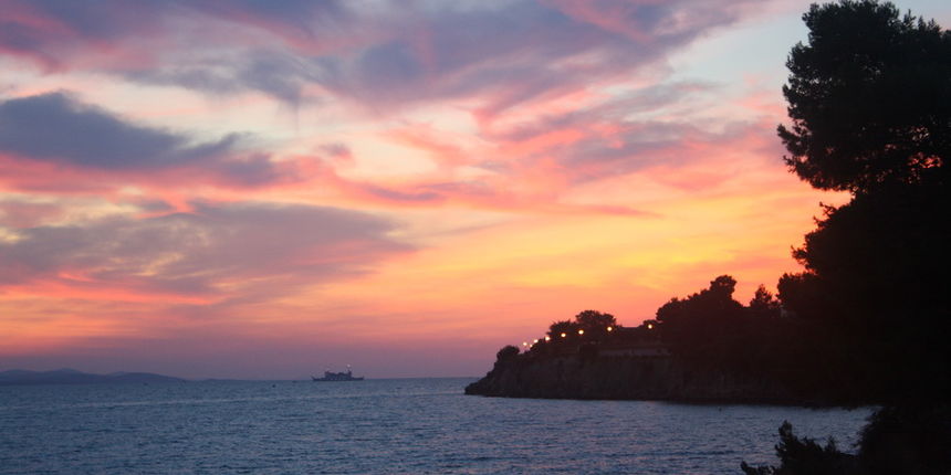 Zadarski sutoni: Punta Bajlo 8. rujna 2011, Foto: Mladen Malik Zadarski sutoni: Punta Bajlo 8. rujna 2011, Foto: Mladen Malik