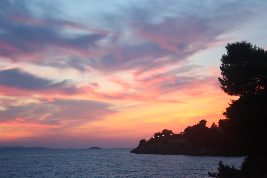 Zadarski sutoni: Punta Bajlo 8. rujna 2011, Foto: Mladen Malik