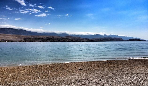 Atmosfera na snimanju reklame na Pagu