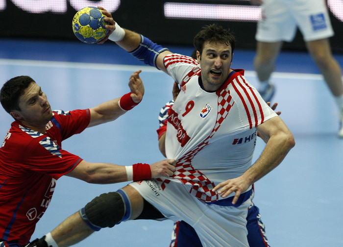 Malmo, 190111.
Malmo Arena, 22. svjetsko rukometno prvenstvo, utakmica izmedju Hrvatske i Srbije.
Na fotografiji: Igor Vori.
Foto: Ante Cizmic / CROPIX Malmo, 190111.
Malmo Arena, 22. svjetsko rukometno prvenstvo, utakmica izmedju Hrvatske i Srbije.
Na fotografiji: Igor Vori.
Foto: Ante Cizmic / CROPIX