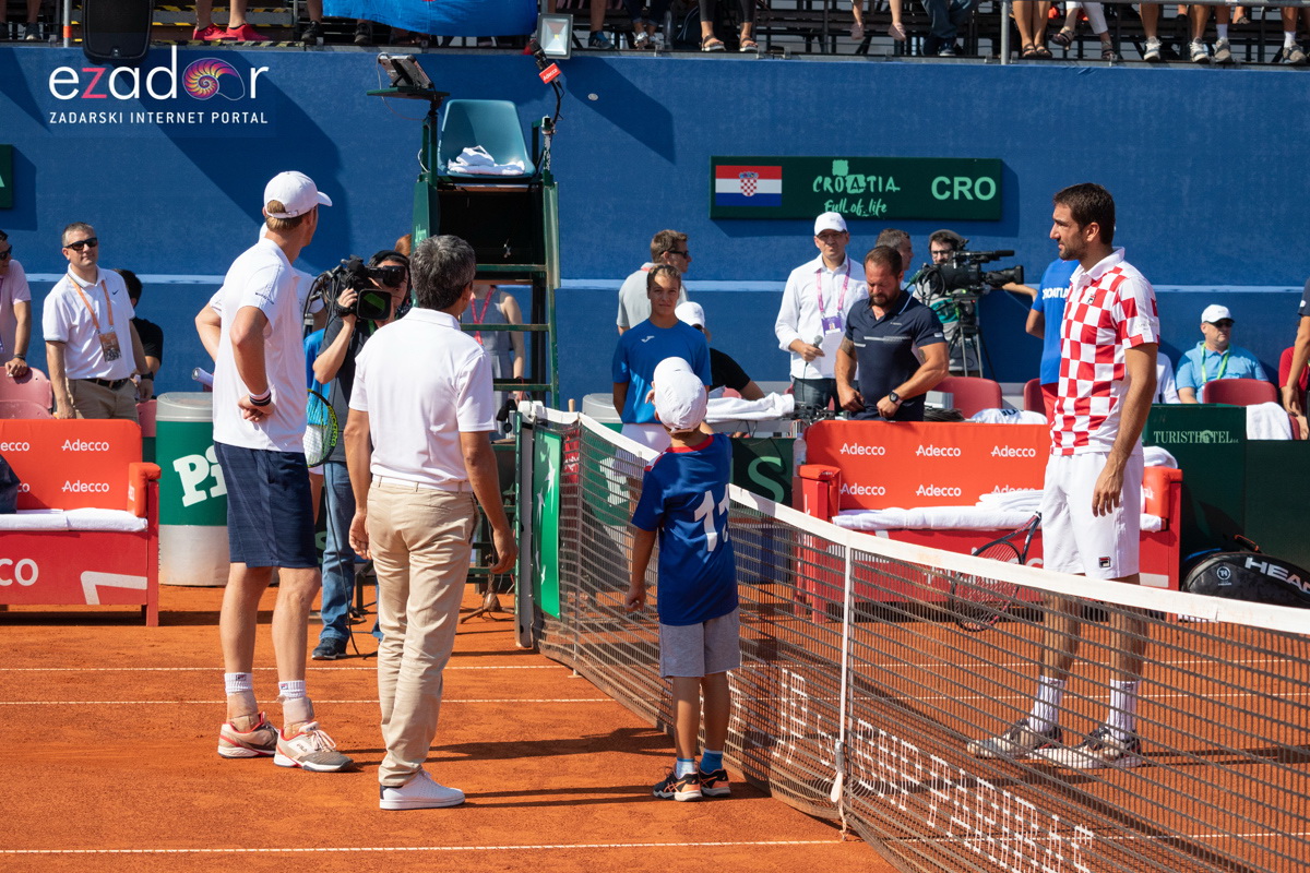 Davis Cup: Vruća navijačka atmosfera u meču Ćilića i Querreya