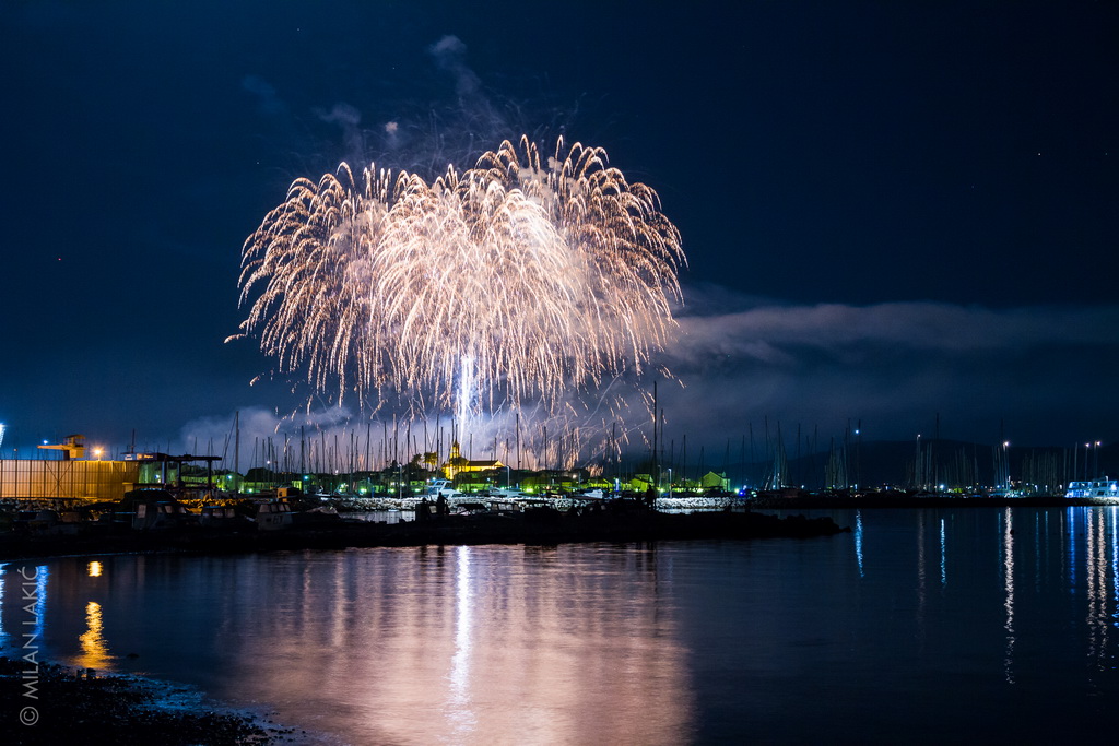 Biogradska noć 2017: Spektakularni vatromet Biogradska noć 2017: Spektakularni vatromet
