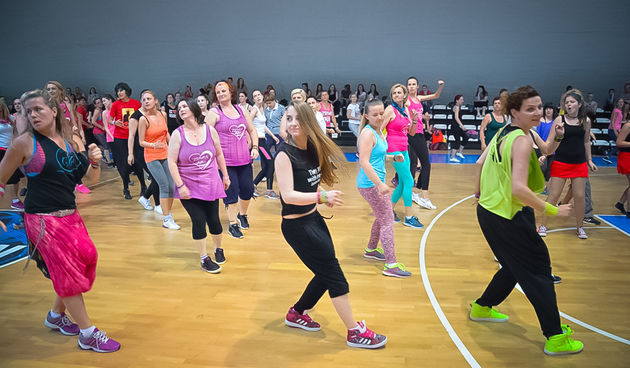 Veliki ZUMBA party za pomoć Africi ; foto Iva Perinčić