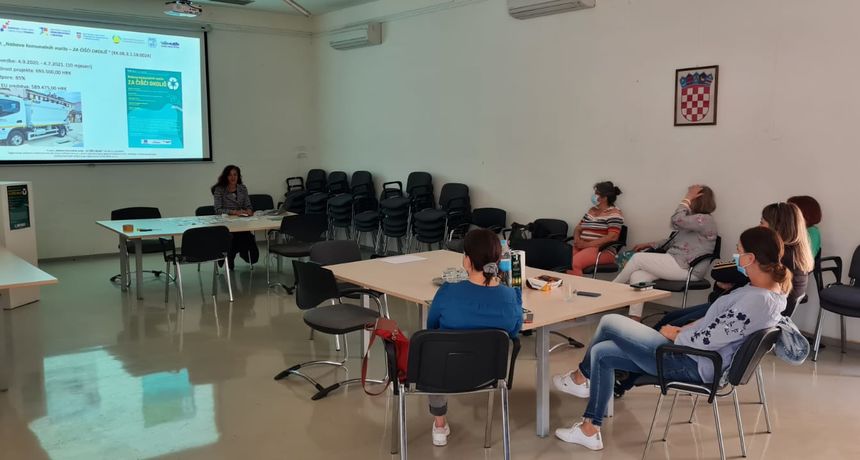 Saljani sudjelovali u informativno-izobraznim aktivnostima u sklopu projekta ,,Nabava komunalnih vozila – ZA ČIŠĆI OKOLIŠ’’