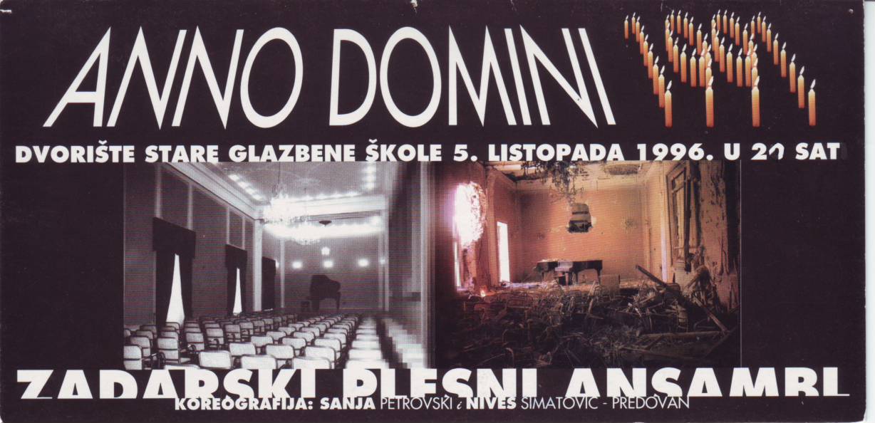 Zadarski plesni ansambl priprema izložbu za Dan obrane grada Zadra Zadarski plesni ansambl priprema izložbu za Dan obrane grada Zadra