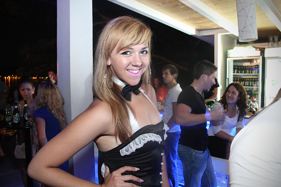 Biograd: Playboy party u Aqua Clubu (foto:Saša Čuka)