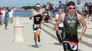 Na rivi je odrzan Zadarski aquathlon 2014. Odrzana su tri programa: prvenstvo Hrvatske u klasicnom akvatlonu: 1000m plivanje/5000 m trcanje, prvenstvo grada Zadra 500m plivanje/2500 m trcanje te akvatlon za djecu. Photo: Dino Stanin/PIXSELL Na rivi je odrzan Zadarski aquathlon 2014. Odrzana su tri programa: prvenstvo Hrvatske u klasicnom akvatlonu: 1000m plivanje/5000 m trcanje, prvenstvo grada Zadra 500m plivanje/2500 m trcanje te akvatlon za djecu. Photo: Dino Stanin/PIXSELL