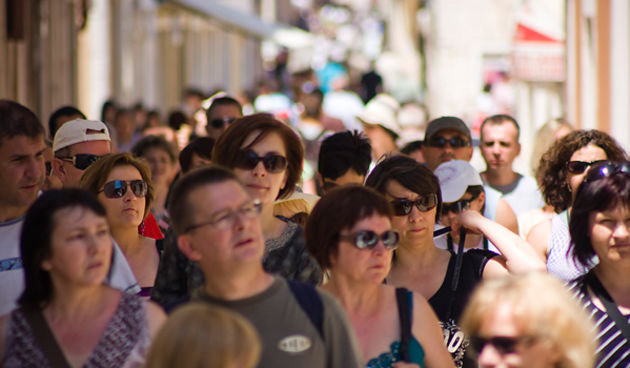 Đir po gradu 25. svibnja 2010. Turisti, gužva (Foto:Saša Čuka)