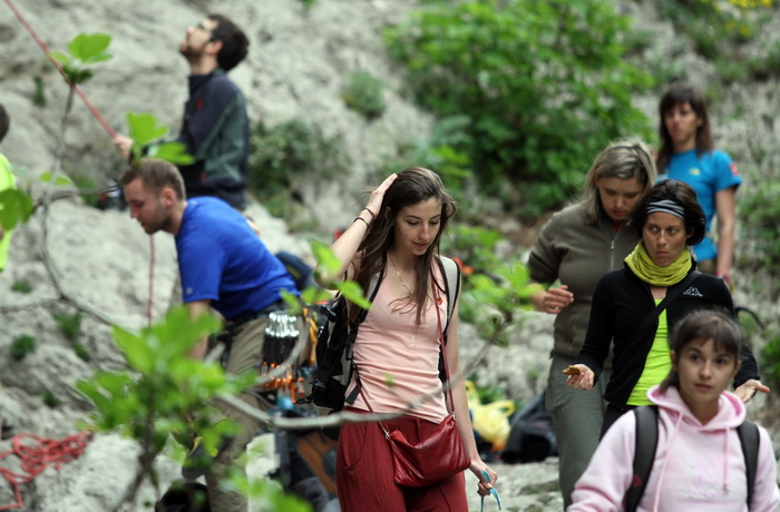 Zadar, Paklenica, 270413.
Nacionalni park Paklenica. 14. Medjunarodni susret penjaca