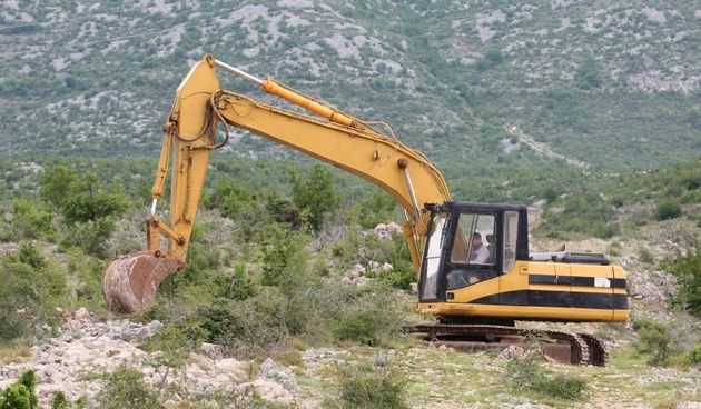 U opcini Jasenice zapoceli su pripremni radovi za podizanje vjetroelektrane. Projekt je predstavio nacelnik Martin Baricevic. Photo: Dino Stanin/PIXSELL