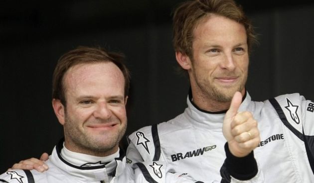 Barrichello i Button , Brawn GP (Foto:Reuters)