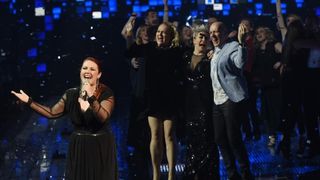 Ruža Janjiš pobjednica je druge sezone show-a “The Voice, najljepši glas Hrvatske”. Photo: Davor Višnjić/PIXSELL