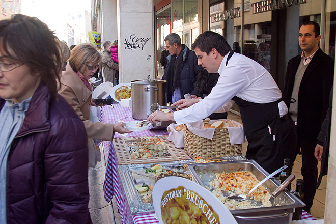 Bakalarijada na Kalelargi 22. prosinca 2012, Foto: Leo Banić Bakalarijada na Kalelargi 22. prosinca 2012, Foto: Leo Banić
