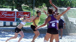 Rukomet na pijesku na pla Rukomet na pijesku na pla