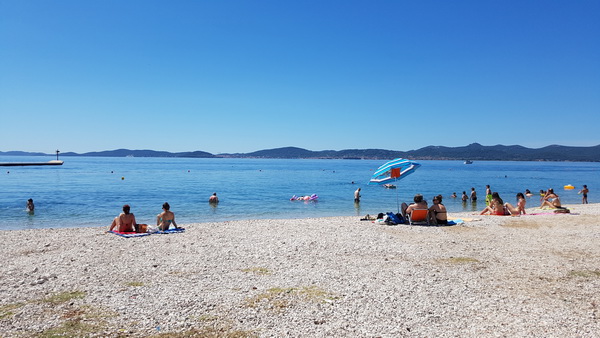 Prekrasan lipanjski dan na zadarskim plažama