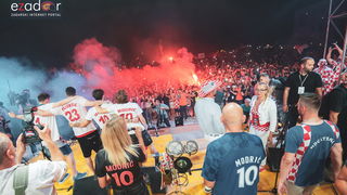 Zadar priredio nezaboravan doček svojim Vatrenim herojima