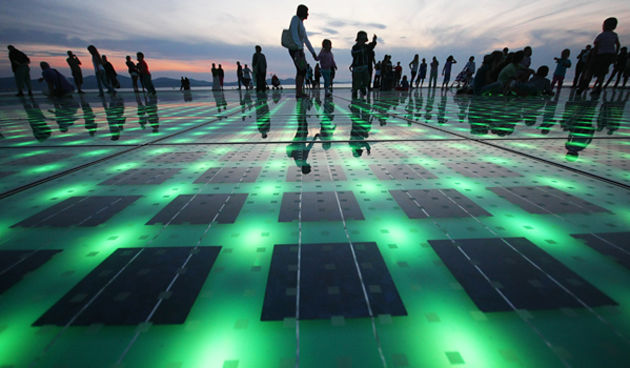 Večernji đir po rivi 7. rujna 2010. Pozdrav suncu (foto:Saša Čuka)