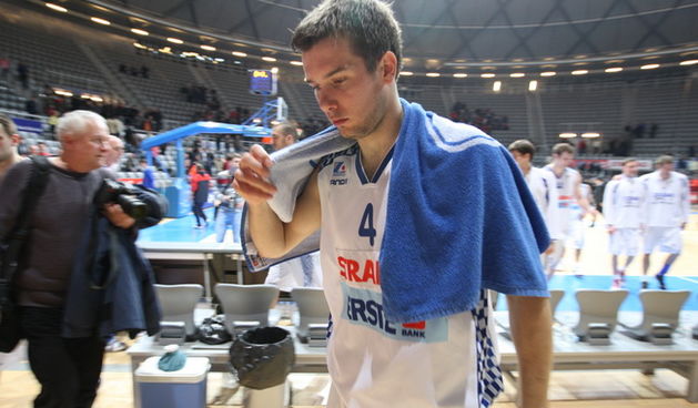 Zadar, 130310. Dvorana Kresimira Cosica, Visnjik. Kosarka, NLB liga susret 24. kola Zadar – Buducnost. Na fotografiji: Damir Rancic. Foto: Vladimir Ivanov / CROPIX