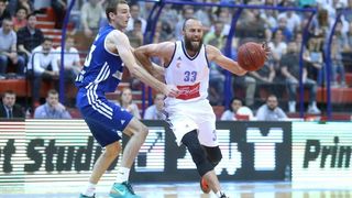 KC Drazen Petrovic, Zagreb – A-1 muska Liga za prvaka, polufinale, 3. utakmica, KK Cibona – KK Zadar 80-71. Photo: Goran Stanzl/PIXSELL KC Drazen Petrovic, Zagreb – A-1 muska Liga za prvaka, polufinale, 3. utakmica, KK Cibona – KK Zadar 80-71. Photo: Goran Stanzl/PIXSELL