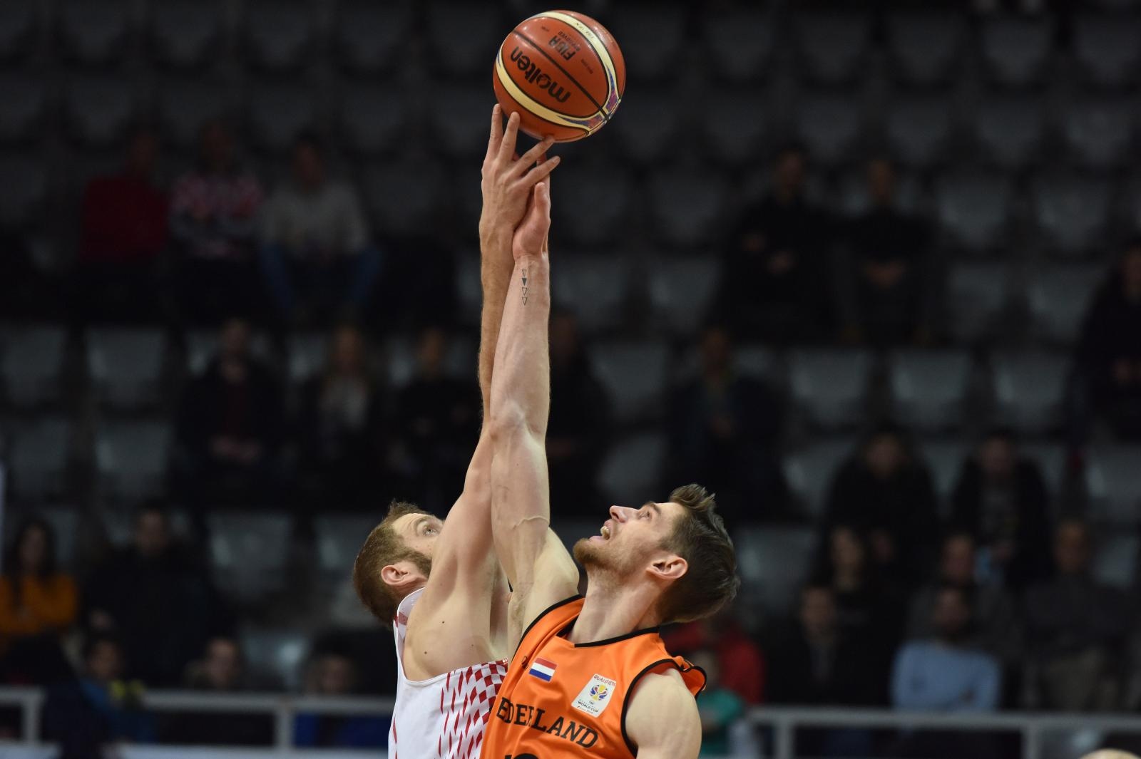 Kvalifikacijska utakmica za FIBA Svjetski kup 2019., skupina D, 4. kolo, Hrvatska – Nizozemska Kvalifikacijska utakmica za FIBA Svjetski kup 2019., skupina D, 4. kolo, Hrvatska – Nizozemska