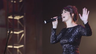 Zagreb, 201212. 
Dom Sportova.
Koncert Zvijezde Hit Recordsa, na kojem nastupaju izvodjaci koji izdaju albume za tu izdavacku kucu.
Na fotografiji: Vesna Pisarovic.
Foto: Admir Buljubasic / CROPIX