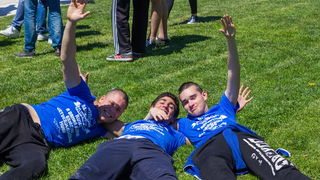 Ludijada maturanata na zadarskoj rivi 17. svibnja 2016. Foto: Bojan Bogdanić