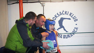 Javni sparing u boksačkom klubu Zlatna rukavica (foto:Saša Čuka)