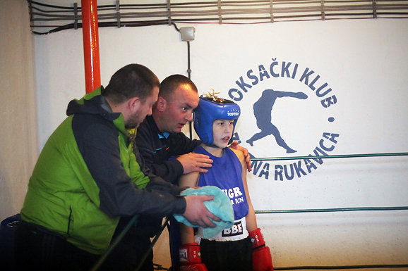 Javni sparing u boksačkom klubu Zlatna rukavica (foto:Saša Čuka)