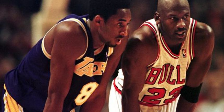 Michael Jordan i Kobe Bryant, foto: twitter Michael Jordan i Kobe Bryant, foto: twitter