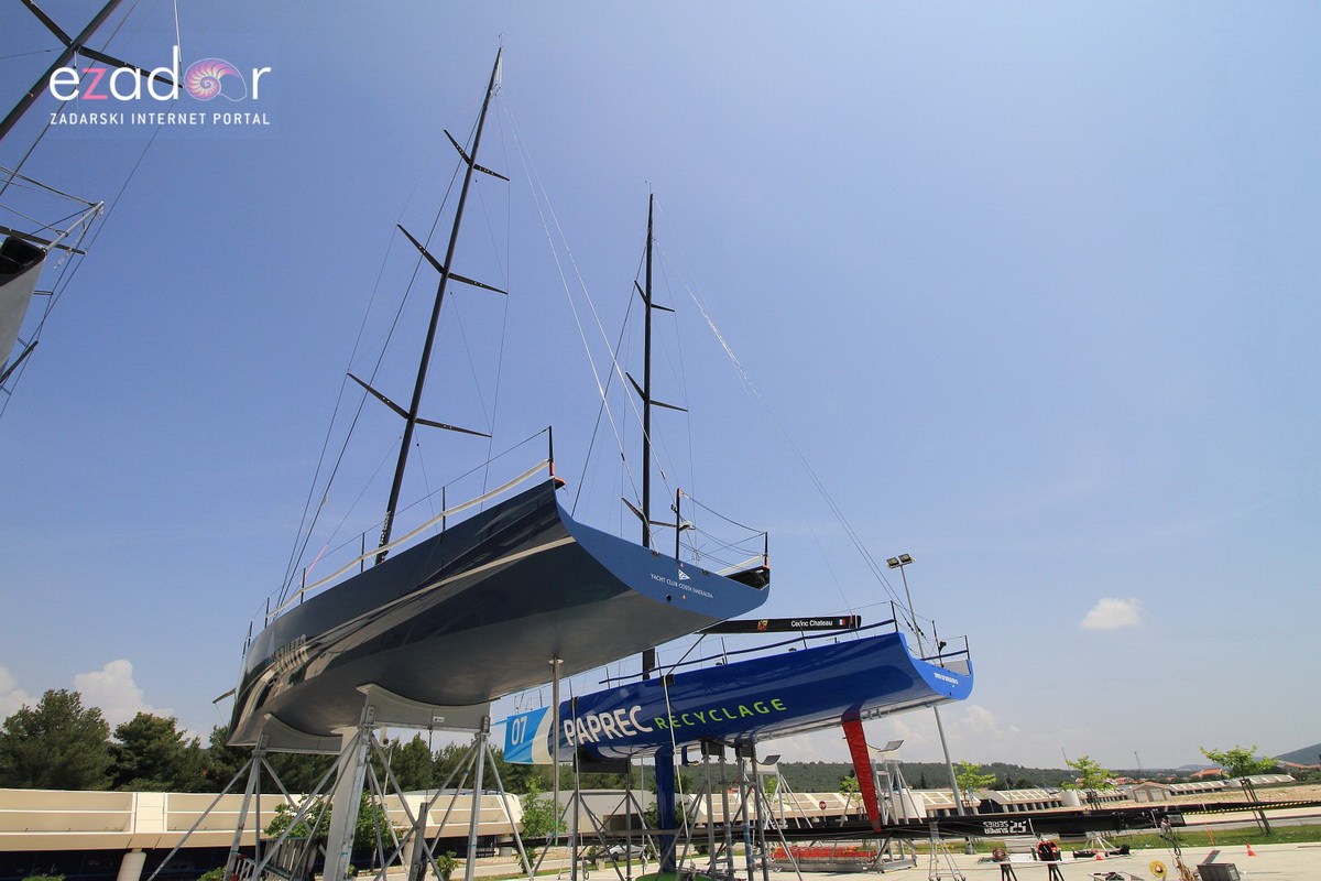 U marinu Dalmacija stigle jedrilice sudionice regate TP52 Super Series