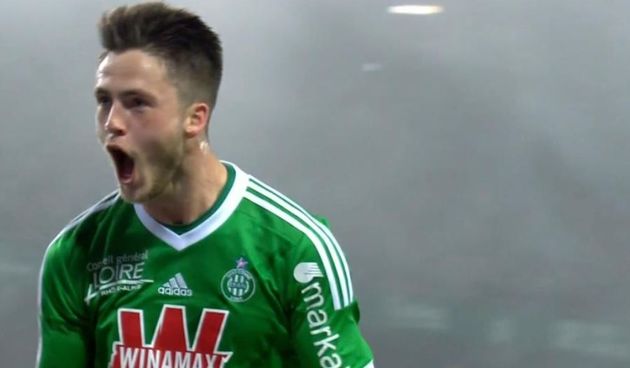 Ricky van Wolfswinkel (St Etienne) foto: Canal +