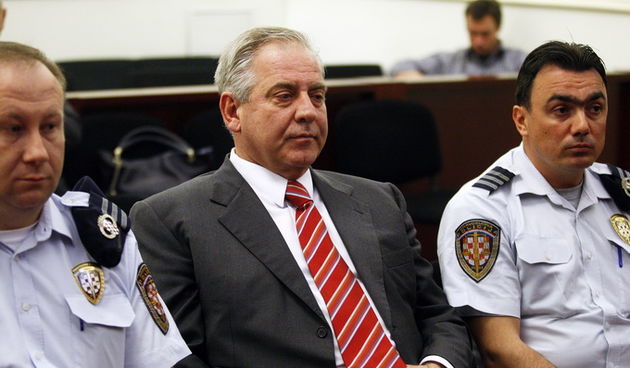 Zagreb, 290413.
Zupanijski sud.
Na Zupanijskom sudu nastavljeno je sudjenje Ivi Sanaderu za slucaj Fimi Media.
Na klupi za svjedoke pojavio se Vjekoslav Mikuljan.
Na fotografiji: Ivo Sanader.
Foto: Tomislav Kristo / CROPIX