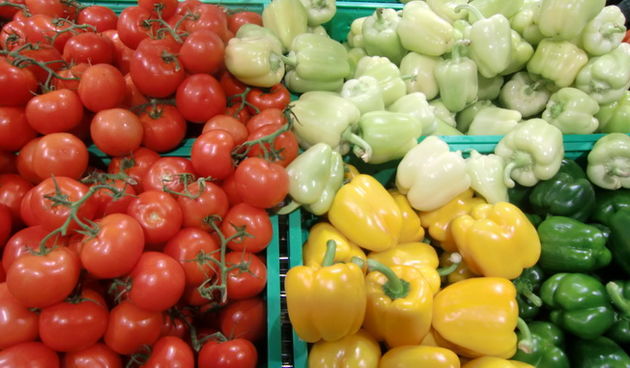 Otvorenje Spara u City galeriji, povrće, paprike