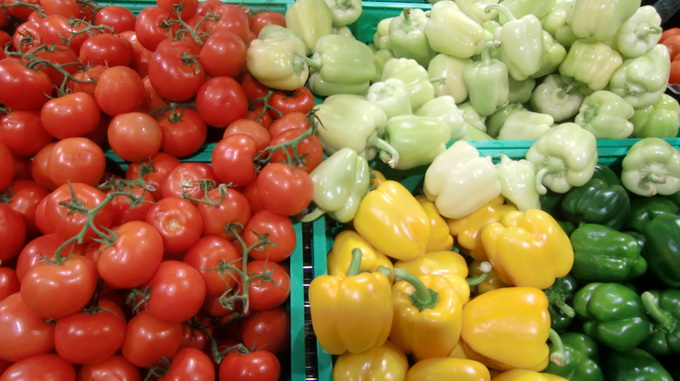 Otvorenje Spara u City galeriji, povrće, paprike