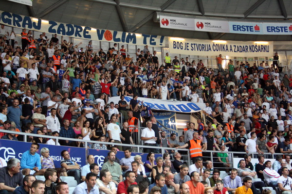 Zadar-Cibona 69-71, Cibona prvak Hrvatske, Foto: Mladen Malik / eZadar