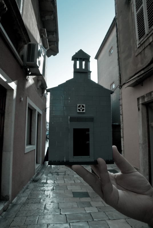 Zadar u LEGO kockicama, Autor modela: Zelimir Peris, foto: Marta Dusevic Zadar u LEGO kockicama, Autor modela: Zelimir Peris, foto: Marta Dusevic