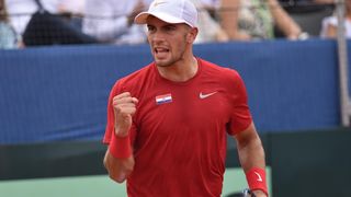 Davis Cup: Borna Ćorić – Steve Johnson Davis Cup: Borna Ćorić – Steve Johnson