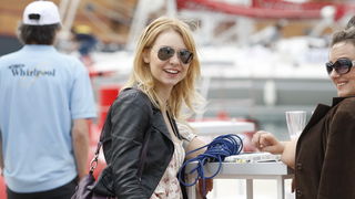 Biograd , 140510.
Danas je u Biogradu odrzana druga Porinova regata na kojoj je za ekipe brojnih diskografskih i medijskih kuca jedrilicarske sposobnosti pokazalo i vise javnih osoba. Na slici Anja Alavanja.
Foto: Jure Miskovic / CROPIX Biograd , 140510.
Danas je u Biogradu odrzana druga Porinova regata na kojoj je za ekipe brojnih diskografskih i medijskih kuca jedrilicarske sposobnosti pokazalo i vise javnih osoba. Na slici Anja Alavanja.
Foto: Jure Miskovic / CROPIX