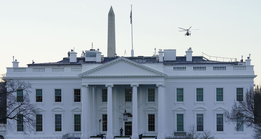 Donald i Melania Trump, Bijela kuća