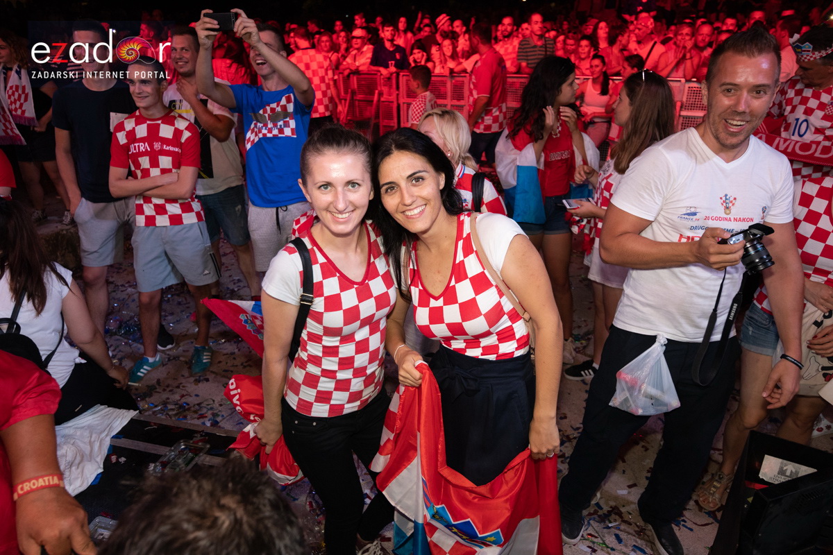 Veličanstven doček četvorice zadarskih Vatrenih