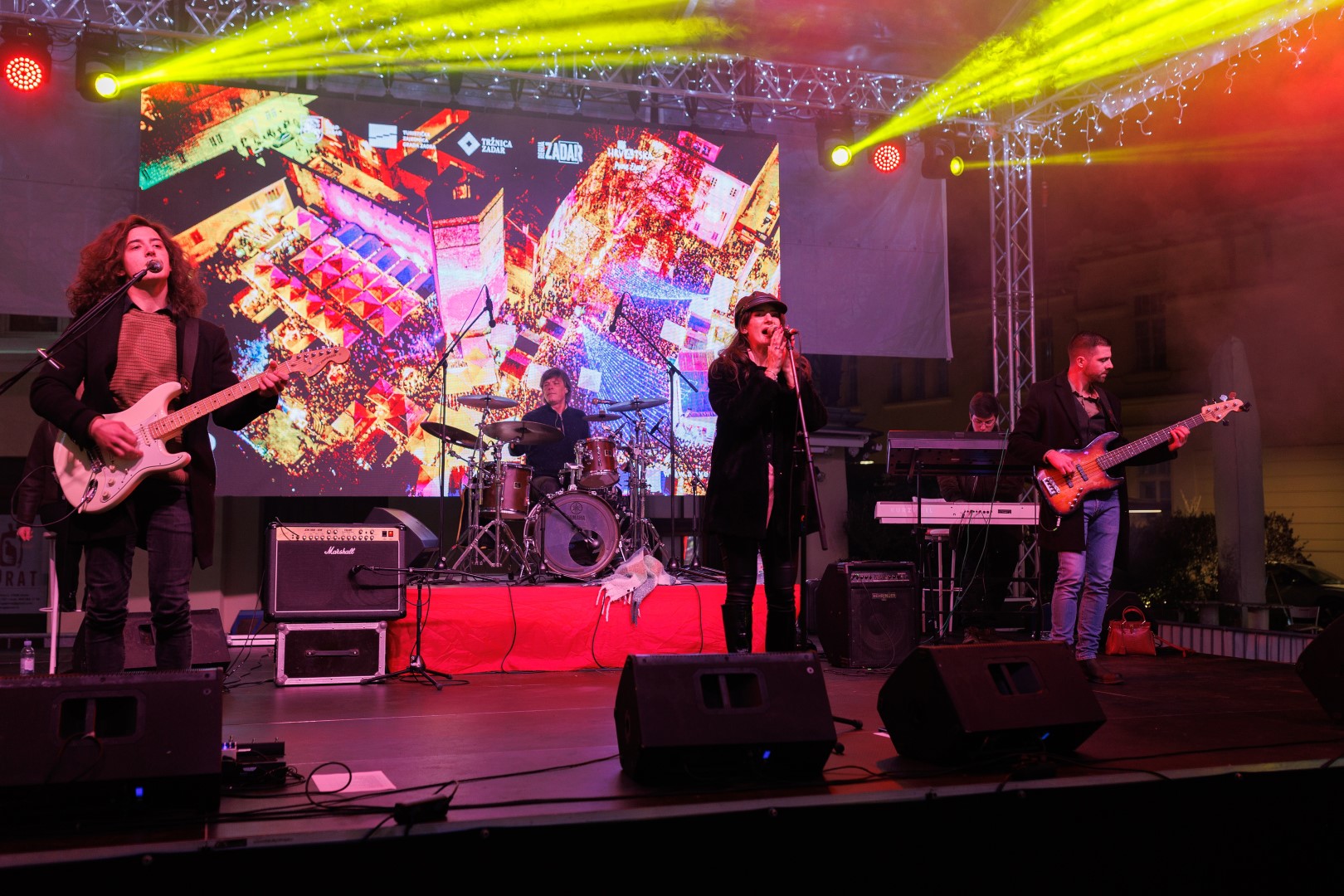 Lucija Marcelić & Pink Noise @ Advent u Zadru Lucija Marcelić & Pink Noise @ Advent u Zadru