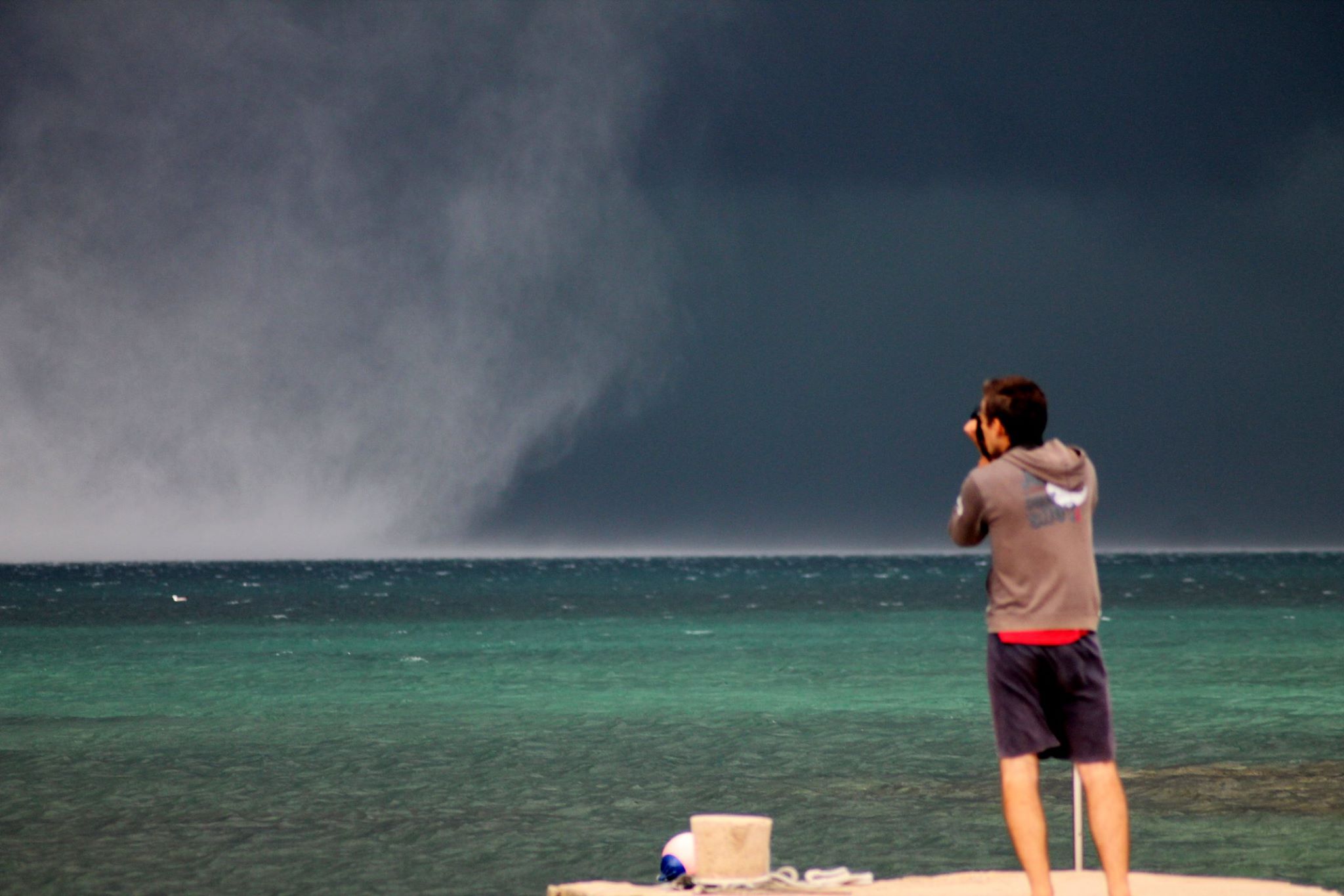 Pijavica na Pagu 2. rujna 2017.