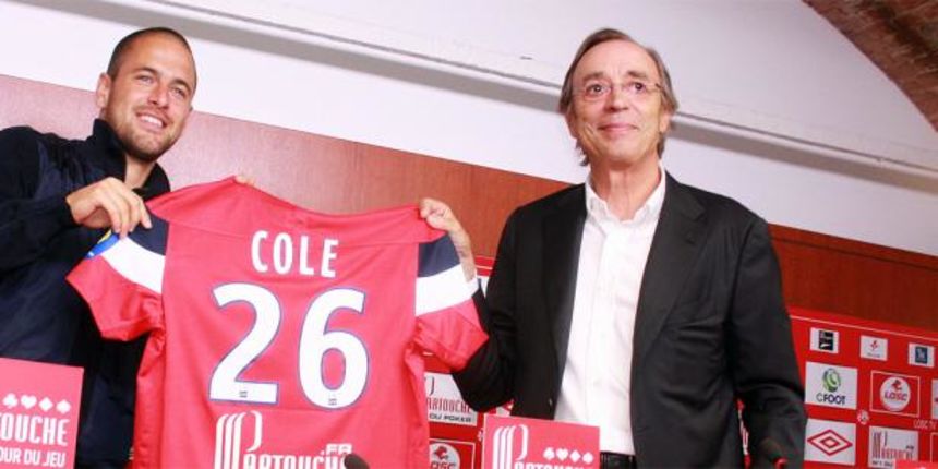 Joe Cole, foto: losc.fr Joe Cole, foto: losc.fr