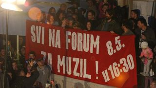 Festival Visualia – igra munjama i strujom Foto:Dusko Marusic/PIXSELL