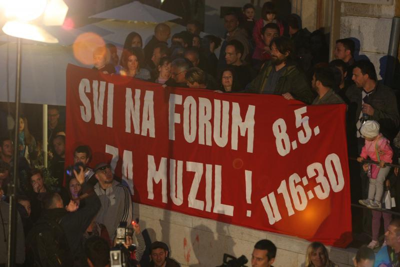 Festival Visualia – igra munjama i strujom Foto:Dusko Marusic/PIXSELL