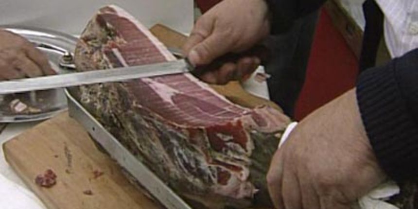 Drniški pršut u odabranom društvu, foto: HRT