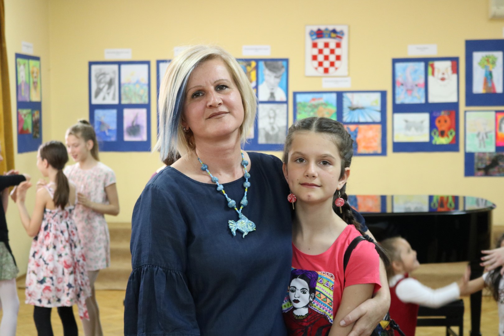 U koncertnoj dvorani Glazbene škole otvorena izložba “Likovnionica” U koncertnoj dvorani Glazbene škole otvorena izložba “Likovnionica”